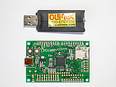 Olimexの USB RFIDリーダと Strawberry Linuxの LPCcappuccino