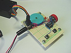 開発中のエレクトロニックキーヤー回路