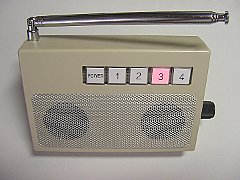 FK1基板をケースに入れてラジオに仕立てた