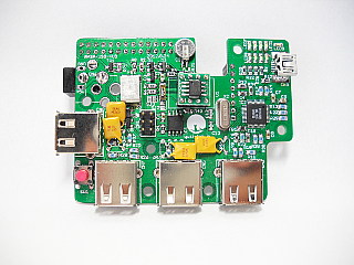 Raspberry Pi用 USB HUB基板に RTC DS1307+を搭載