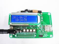 小型液晶電波時計基板