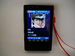 自作・タッチパネル液晶 MP3プレーヤー ID3タグの画像表示　その２