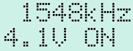  1548kHz 4.1V ON