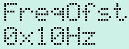 FreqOfst 0x100Hz