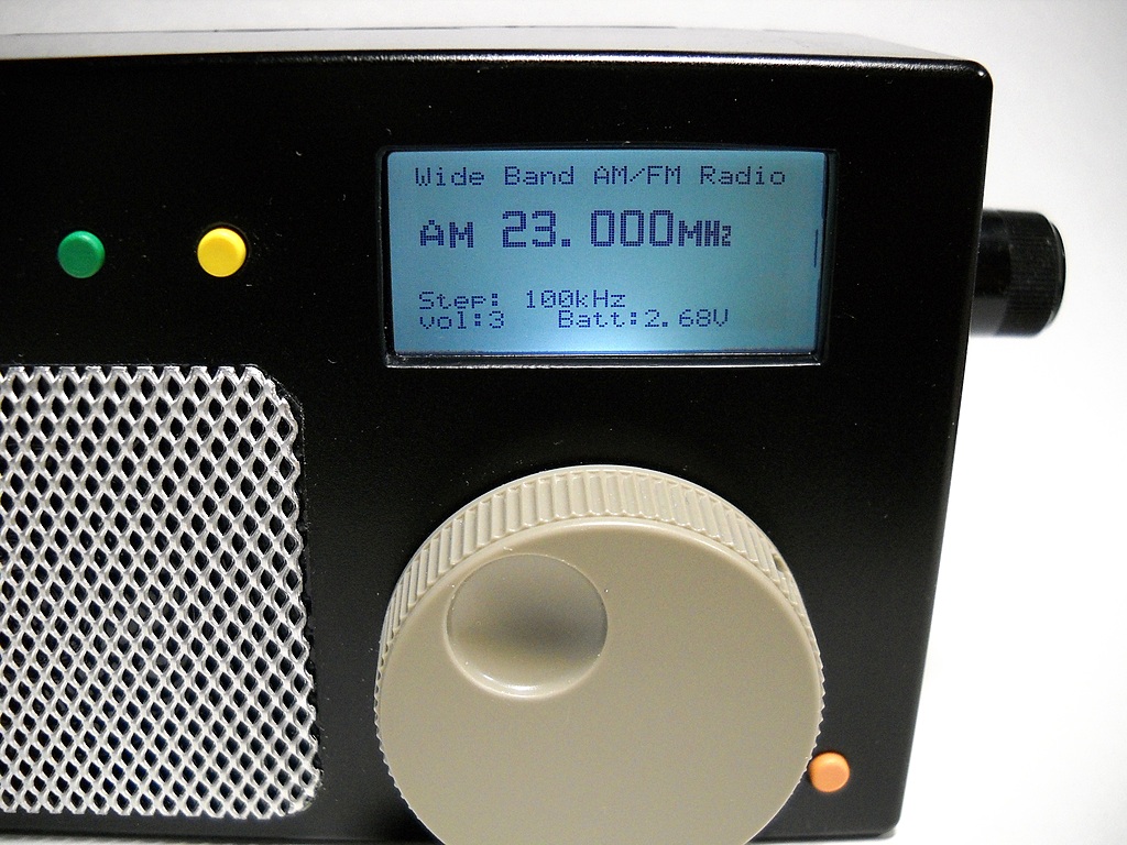 SR-1を使ったワイドバンド AM/FMラジオ